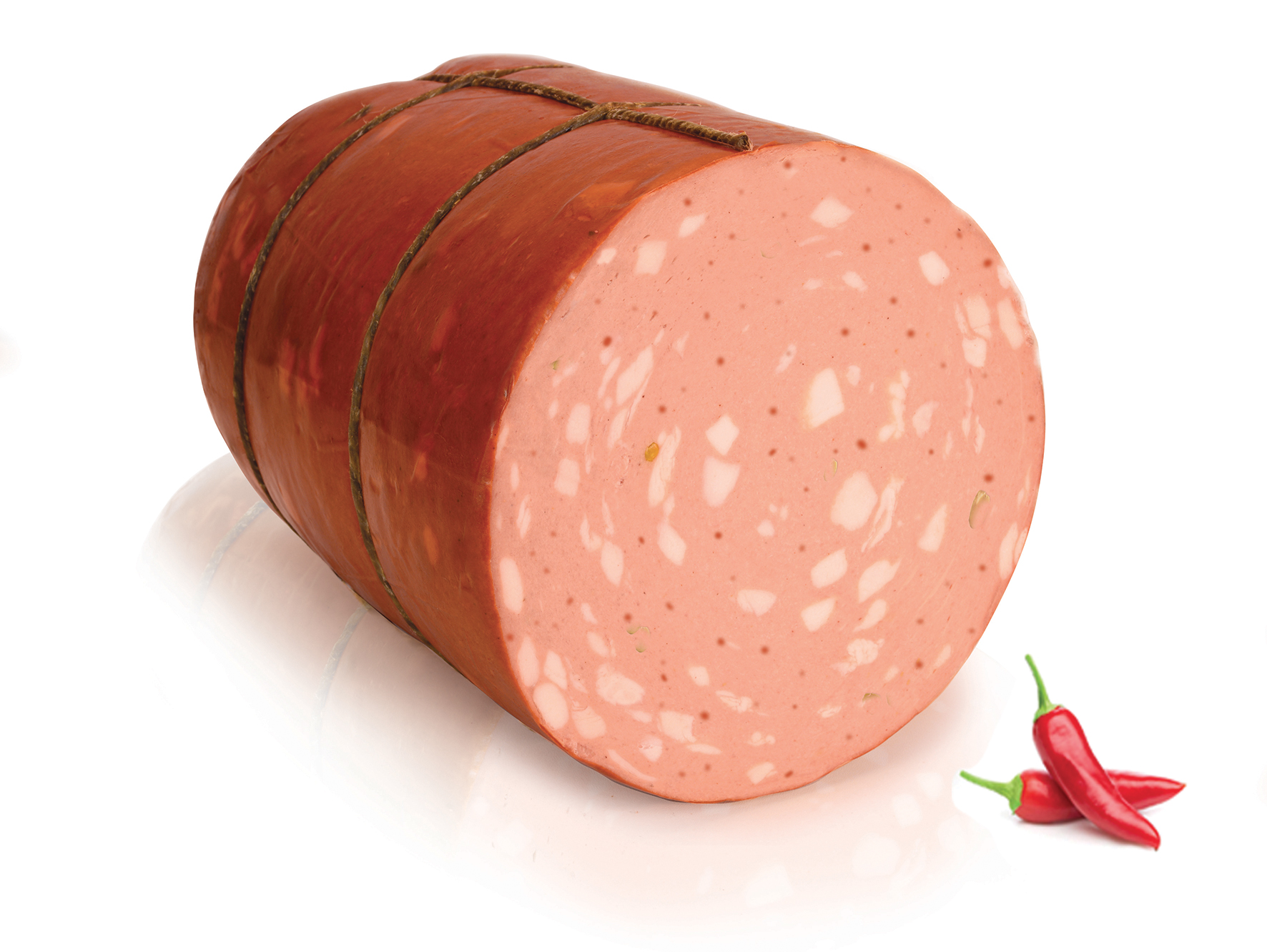 mortadella grande piccante